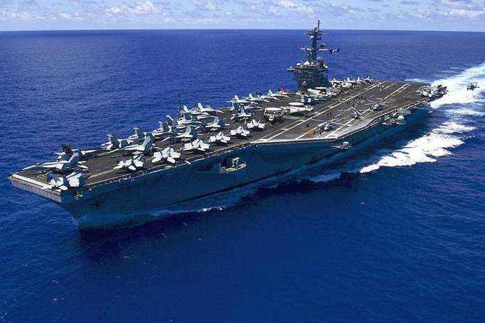 Авианосец USS Nimitz и группа США прибыли на Ближний Восток для усиления военной защиты