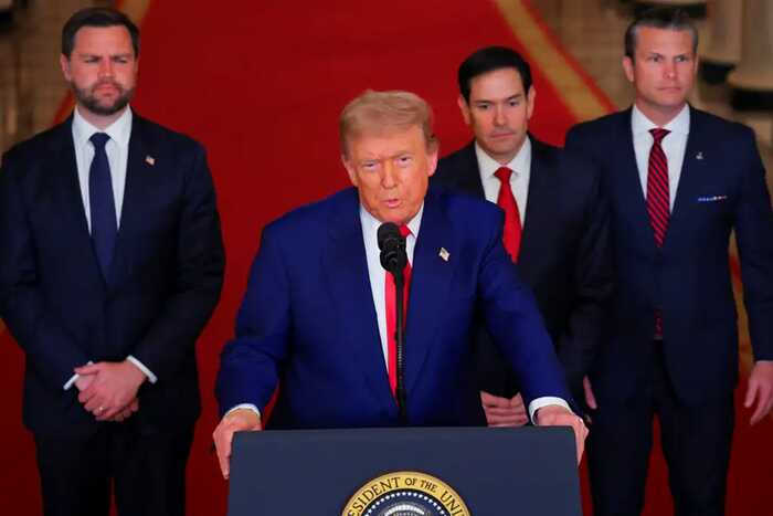 Трамп показал авиаудары по Ирану под музыку в стиле Beach Boys