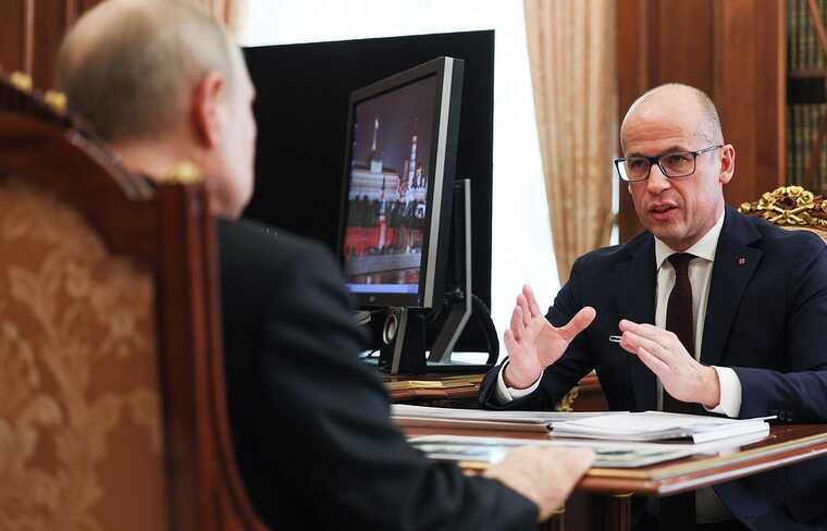 В Кремле прошла встреча Путина с главой Удмуртии Александром Бречаловым