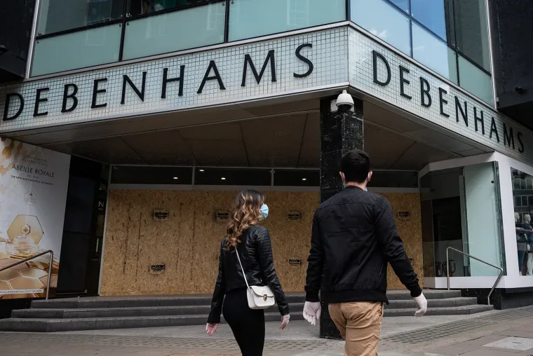 Debenhams: уходящая эпоха